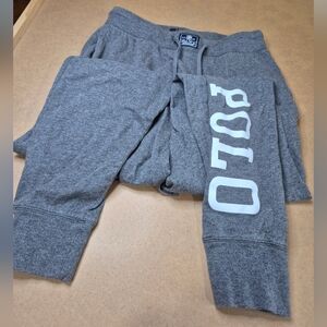 Polo by Ralph Lauren Gray Sleepwear Pants with Logo